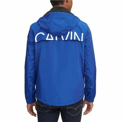 NWT Calvin Klein Men's Logo Windbreaker 