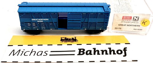 Micro Trains Line 35170 40' Despatch Stock Car GREAT NORTHERN N 1:160 ¥K å | Zustand: Gebraucht