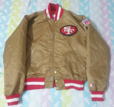 San Francisco 49ers NFL Football Starter Proline Jacket SizeM | eBay