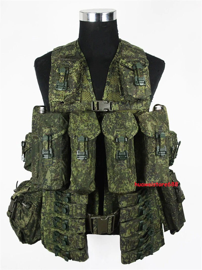 ロシア軍　6sh 117 Original Russian military tactical load bearing vest 6SH-117