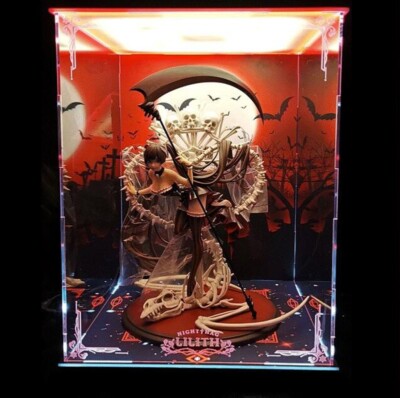 Lighted Myethos WISTERIA The Witch of the Night Hag Lilith Figure Display Case