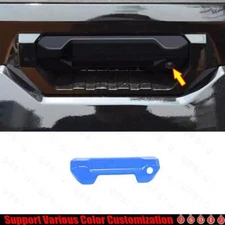 2022-2024  For Toyota Tundra Bright Blue Tailgate Door Handle Bowl Decor Cover