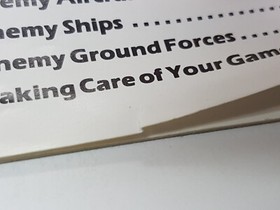 Top Gun Authentic Original NES Nintendo Manual Only *wear