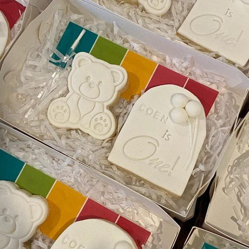 Teddy Bear Cookie Cutter and Embosser Stamp - Bild 4 von 9