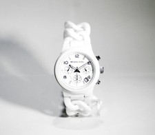Ladies MK5387 Ceramic Chronograph White-Dial Michael Kors