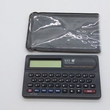 Vintage SII Seiko instruments Roget's Thesaurus & Spell Checker