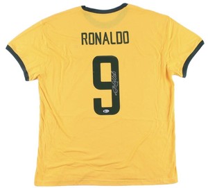 ronaldo nazario signed jersey
