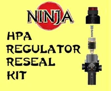 URETHANE/TEFLON Regulator Rebuild Kit Ninja HPA Tank V1 V2 Pro Piston Seals 