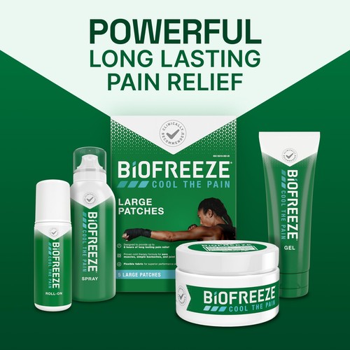Biofreeze Roll On Pain Relief 3 Oz Menthol Formula Clinically Recommended - Picture 7 of 7