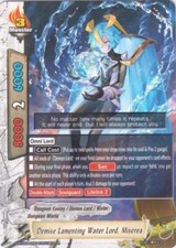 Buddyfight Demise Lamenting Water Lord, Miserea S-BT02A-UB04/0019EN R