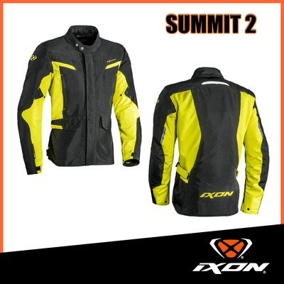 GIACCA GIUBBINO MOTO 4 STAGIONI INVERNALE ED ESTIVA UOMO IXON TOURING IN  TESSUTO | eBay
