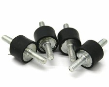 SET OF 4 Male / Male Rubber Vibration Isolator Mounts 8mm-40mm M3-M8