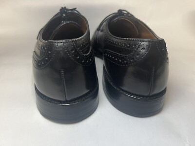 Allen Edmonds 9 D Sanford Cap Toe Dress Oxfords US Made Black 5207