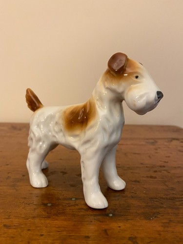 fox terrier figurine