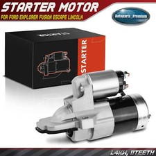 Starter Motor for Ford Explorer 13-16 Lincoln 2.0L 2.3L 2.5L 1.4KW 12V CW 11T