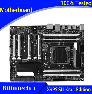FOR MSI X99S SLI Krait Edition Coral Snake X99 Motherboard