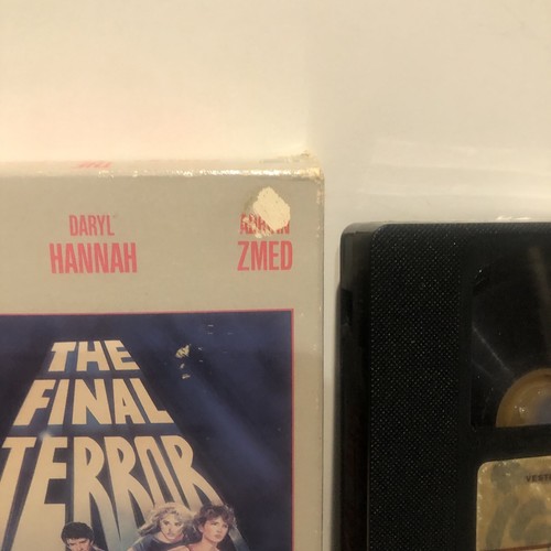 The Final Terror (Vestron VHS, 1985) Daryl Hannah Joe Pantoliano FREE SHIPPING - Picture 3 of 6