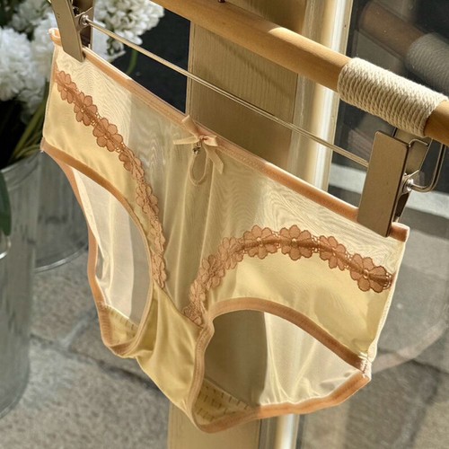5 pezzi/lotto mutandine sexy donna lingerie vedere attraverso biancheria intima donna trasparente - Foto 10 di 14