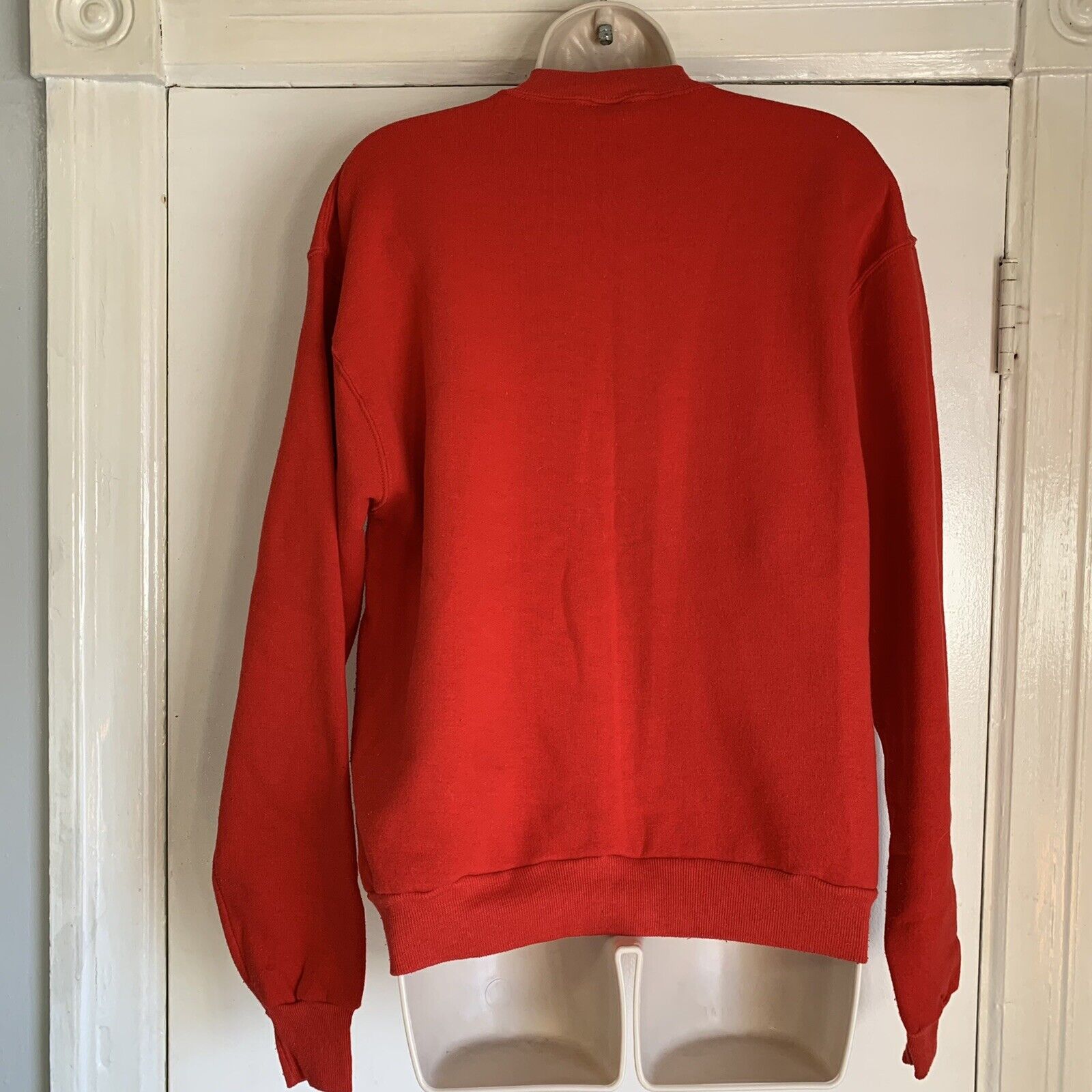 Vintage BJ Designs Red Sweatshirt Ugly Christmas … - image 7
