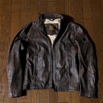 BELSTAFF Original Riders leather Jacket Vintage SIZE 42 equivalent 
