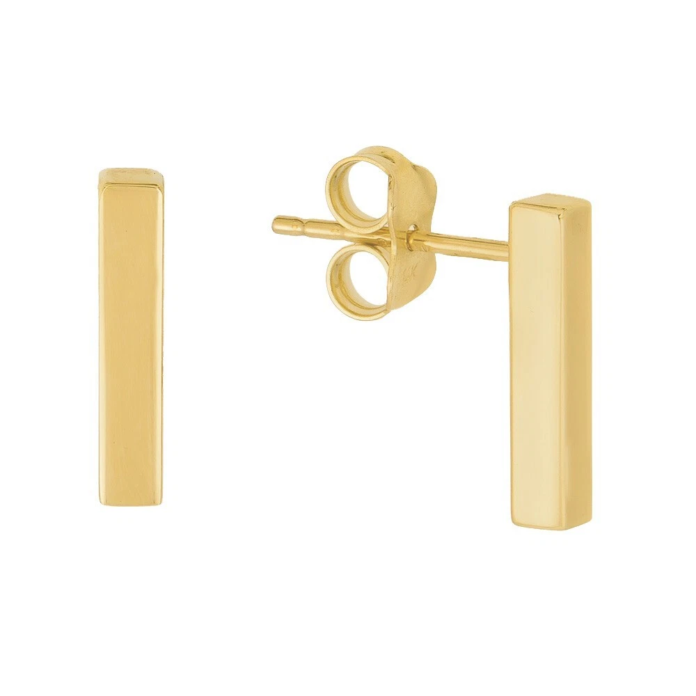 Flat bar deals earrings