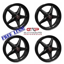 Race Star Drag Pack 18x517x10.5 For 15 S550 Mustang Black - 4 Wheel Kit