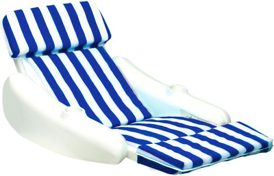 Luxury Padded Sunchaser Pool Float Chair | Comfortable Lounge for Adults