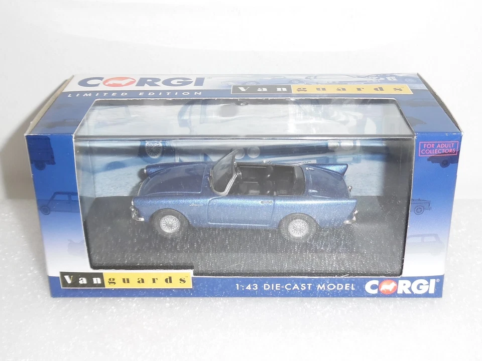 Vanguards /Corgi.  VA07007 SUNBEAM  APLINE SERIES 2 IN QUARTZ BLUE METALLIC - Image 2 of 4