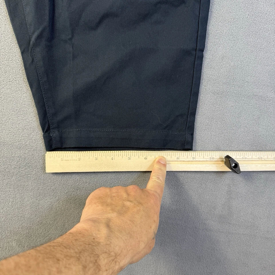 Volcom Shorts Mens 30 Navy Blue Chino Frickin Modern Stretch 21" Skater NEW - Image 4 of 4