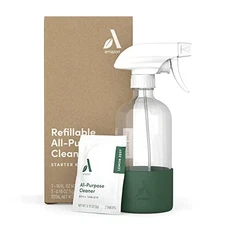 16oz Refillable Glass Spray Bottles + ALL PURPOSE Tablets - Bulk Liquidation