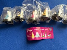 Principesse Disney - Minifigure Tomy - Set completo di 6 - con capsule e fogli