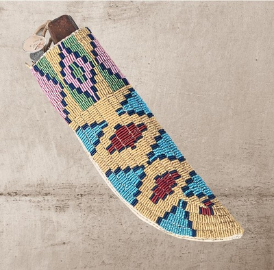 #ad Indian Leather Cover Native American Sioux Handmade Knife Sheath $69.00