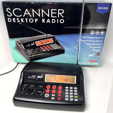 Whistler WS1025 300 Channel NOAA Analog Desktop Scanner / FM Radio