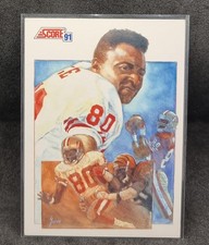 1991 SCORE JERRY RICE THE LEADER #665. 49ERS