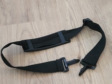 Black Padded Shoulder Strap For A Bag Duffel 37x1.5  Adjustable