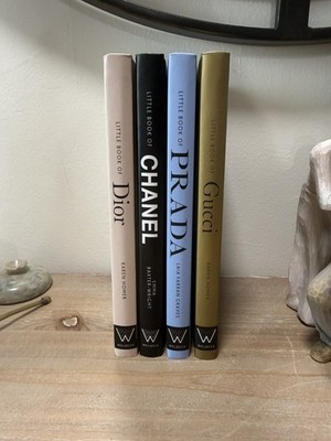 Little Guides to Style Book Set of 4, Chanel, Dior, Gucci, Prada