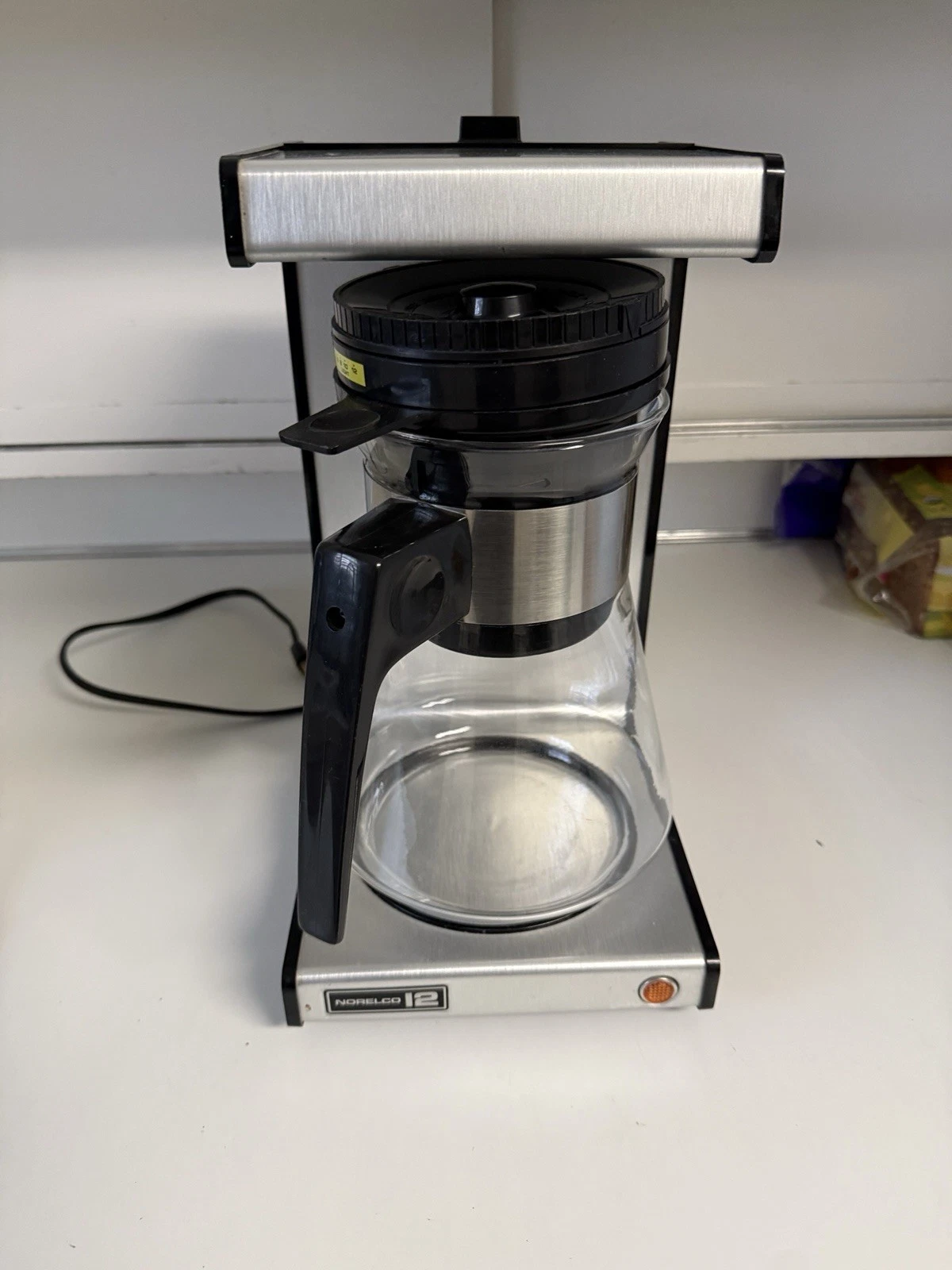 Norelco HB5150 Coffee Maker 12 Dial a Brew, Vintage 1970s Machine Working!
