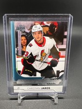 2017-18 Upper Deck #462 Christian Jaros YG RC Young Guns Rookie Ottawa Senators