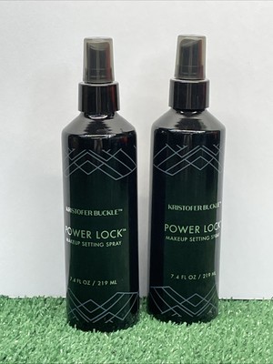 Lot/2 Kristofer Buckle Power Lock Makeup Setting Spray ~ 7.4 oz / 219 ml x 2