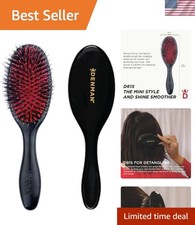 Boar Bristle Hair Brush   Smoothing, Shine Enhancing for All Hair Types