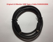 New Original LG EAD63932606 USB Type-C Cable for LG 27UK670-B 4K IPS LED Monitor