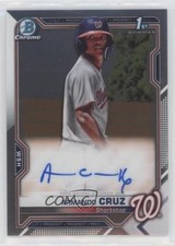 2021 Bowman Chrome Prospect Auto Armando Cruz #CPA-AC Auto 0k8q