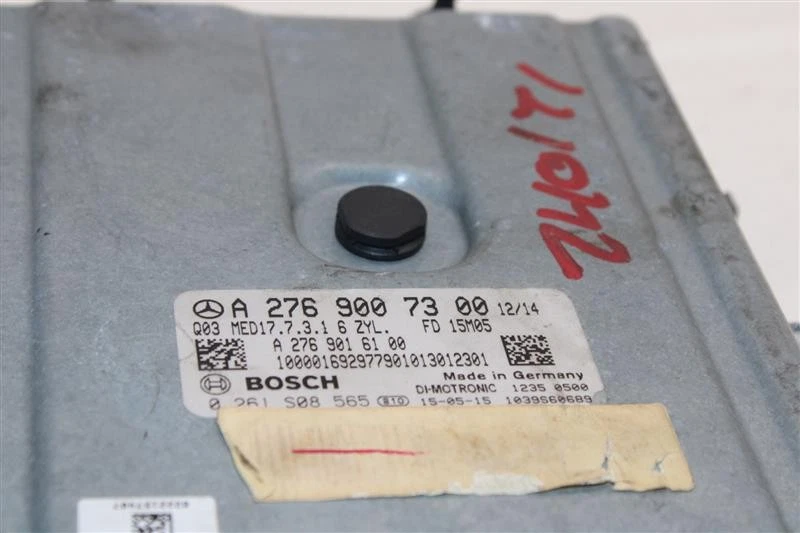 ECU ECM COMPUTER E250 Van CLS400 CLS550 E300 E350 E400 E550 15-19 1344129 Foto 3 de 4