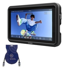 Atomos Shinobi GO HDMI 4K Camera Field Monitor with HDR Touchscreen, All Day Bat