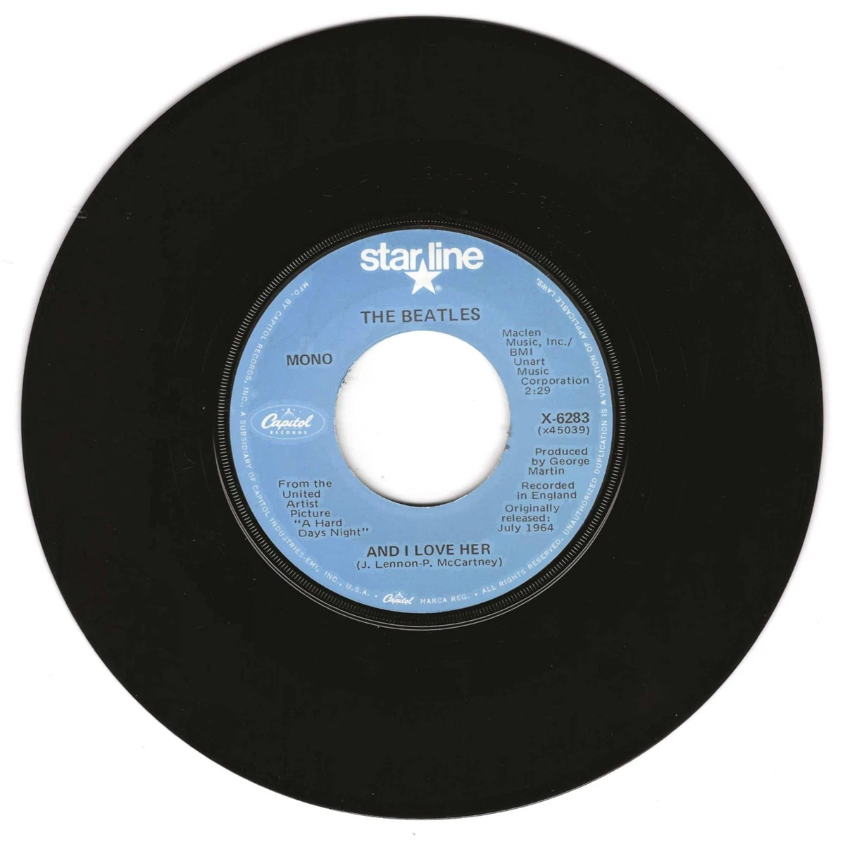 The Beatles Rock 45 RPM Speed Vinyl Records for sale | eBay
