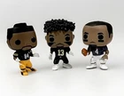 NFL Funko Pop! Antonio Brown #62, Michael Thomas #129, Deshaun Watson #74 No Box