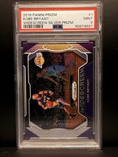 2019 Panini Prizm #1 Kobe Bryant Widescreen Silver PSA 9
