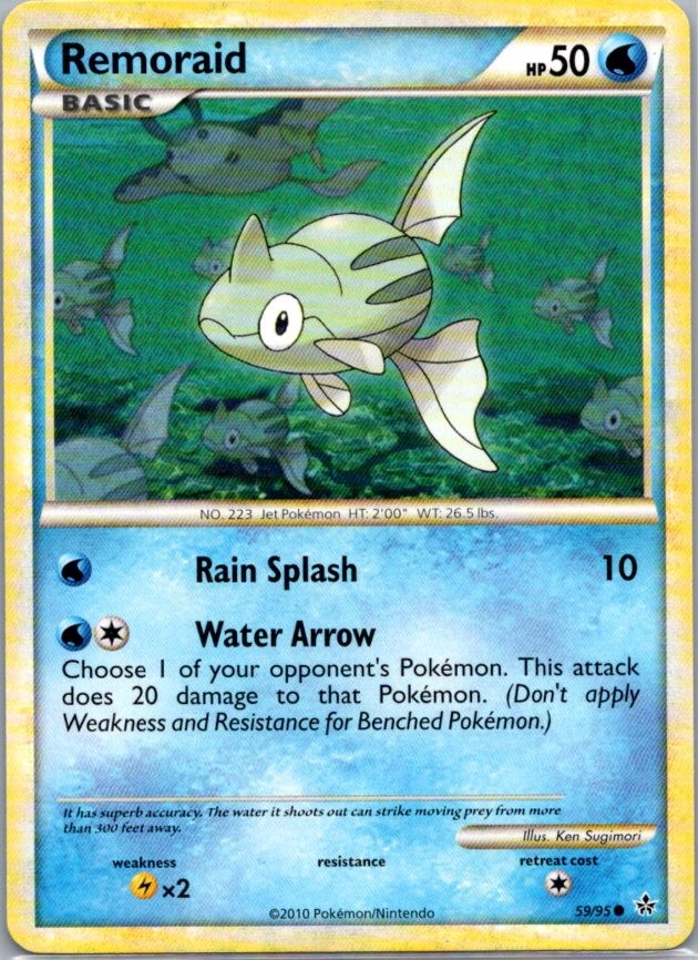 Remoraid 59/95 Common Unleashed 2010 LP