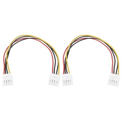 Be In Your Mind 2 Pcs 20cm Floppy Disk Drive Power Cable 4-Pin to 4-Pin Power...