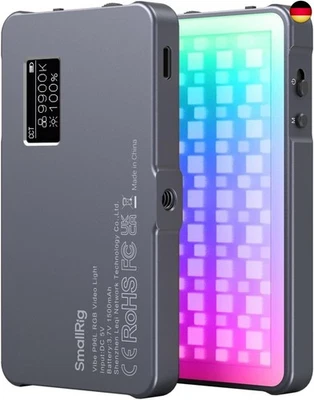 BESUCHE DEN SMALLRIGSTORE SMALLRIG Led Videoleuchte RGB, Leichtes Fotolicht mit Integriertem